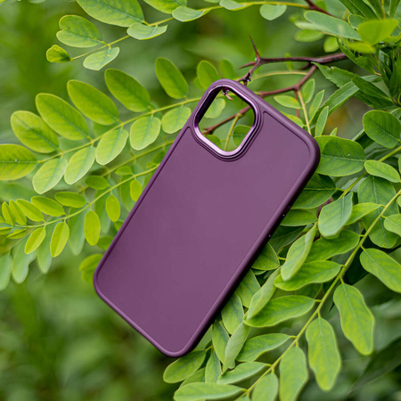 Nakładka Satin do Samsung Galaxy A54 5G burgundowa
