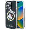Original Handyhülle IPHONE 16 PRO Hello Kitty Hardcase IML Fun Bow MagSafe (HKHMP16LHFLBK) schwarz
