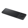 Samsung Wireless Charger Trio Charging Station for Phones / Galaxy Watch / TWS Earphones Black + 25W AC Charger + USB Type C Cable (EP-P6300TBEGEU)