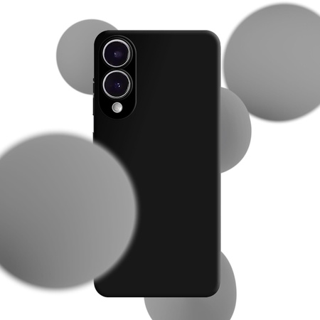 Samsung Galaxy S25 Edge - 3mk Hardy Silicone MagCase Black