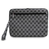 Pokrowiec na laptopa DKNY Sleeve Checkered Pattern Printed Stripes 14" - czarny