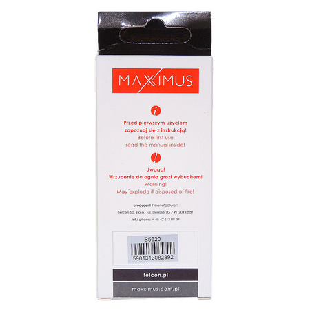 Bateria do SAMSUNG S5620 / S5610 / S7070 / C3060 / B3410 1100 mAh Maxximus