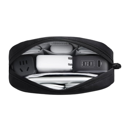 Organizer podróżny na akcesoria elektroniczne UGREEN LP930, rozmiar M (czarny)