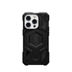 UAG Monarch - Schutzhülle für iPhone 14 Pro Max kompatibel mit MagSafe (Kevlar-Schwarz)