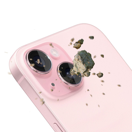 3MK LENS PROTECTION PRO IPHONE 15 PINK