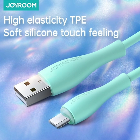 USB - Micro-USB-Kabel Joyroom S-2030M8 3A 2m - Grün