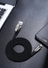 Kabel USB-A - micro USB Joyroom S-M411 3A 2m z wskaźnikiem ładowania - czarny