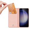 Etui Dux Ducis Skin Pro do Samsung S24+ z klapką - różowe