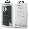 Karl Lagerfeld IML Leopard Pattern MagSafe Case for iPhone 16 - Black