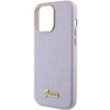 Guess Glitter Glossy Script case for iPhone 15 Pro Max - lilac