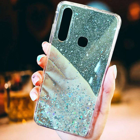 Case XIAOMI REDMI NOTE 11 Sequins Glue Glitter Case mint