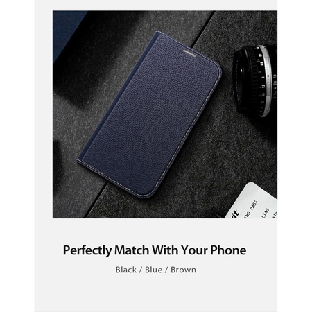 DUX DUCIS Skin X2 - futerał z klapką do Samsung Galaxy S23 Plus niebieski