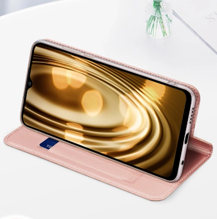 Dux Ducis Skin Pro etui Oppo Reno 8 pokrowiec z klapką portfel na kartę podstawka czarne