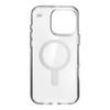 Speck Presidio Perfect-Clear ClickLock & MagSafe - Etui iPhone 16 Pro Max (Clear / Chrome Finish / Serene Silver)