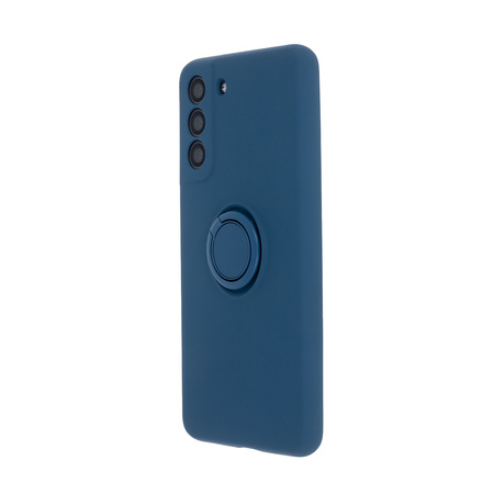 Nakładka Finger Ring do Samsung Galaxy S21 FE niebieska