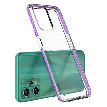 Spring Case für Realme 9 Pro Silikonhülle mit Rahmen hellblau