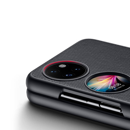 Dux Ducis Fino Hülle Hülle Nylonmaterial Huawei P50 schwarz