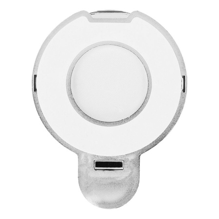 Stojak na telefon CIRCLE MIRROR - naklejany - różowy