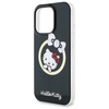 Original Case IPHONE 16 PRO Hello Kitty Hardcase IML Fun Bow MagSafe (HKHMP16LHFLBK) black