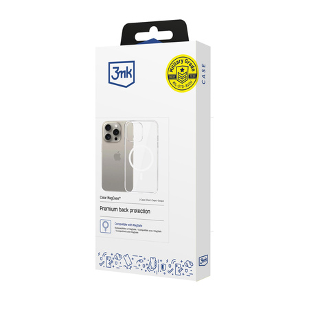3MK Clear MagCase iPhone 15 Pro Max