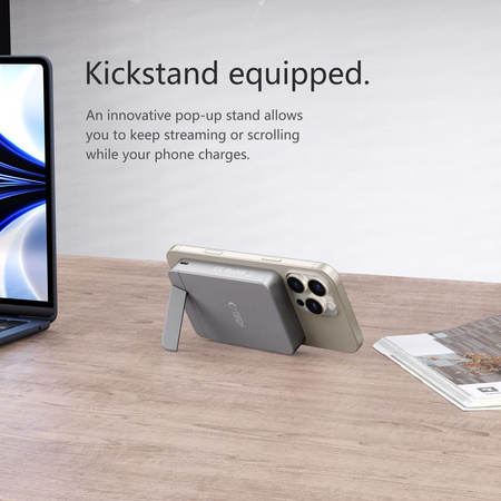 TECH-PROTECT PB15 LIFEMAG MAGSAFE POWER BANK 10000MAH SPACE GRAY