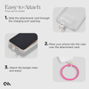 Case-Mate Phone Bangle - Brelok / bransoletka na nadgarstek do smartfona (Fuchsia)