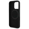 Original Case IPHONE 16 PRO MAX BMW Hardcase Silicone Cut Tricolor Lines MagSafe (BMHMP16X23SCUK) black