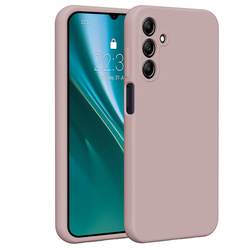 Nakładka Etteri Silicone Case do Samsung Galaxy A15 4G / A15 5G jasnoróżowa