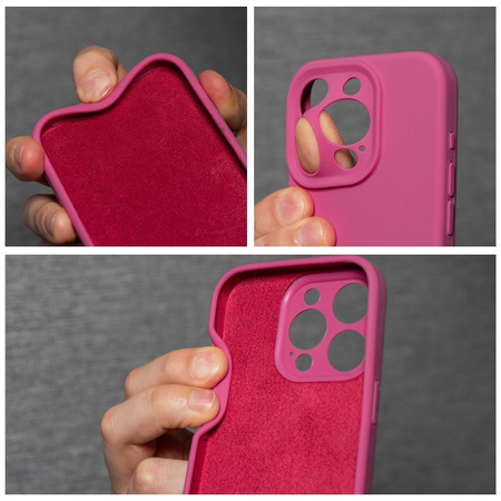 Futerał SILICONE 2mm do IPHONE 16e (SE 4 2025) róż