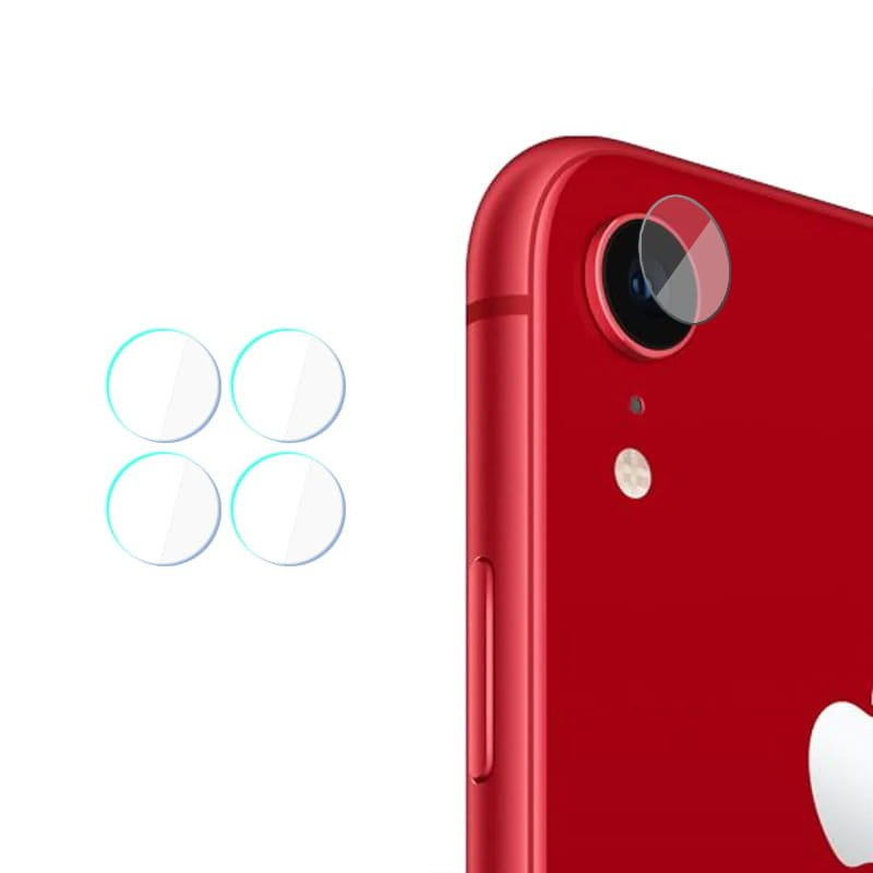 3MK FlexibleGlass Lens iPhone Xr Szkło hybrydowe na obiektyw aparatu 4szt