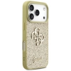 Guess Fixed Glitter Big 4G case for iPhone 17 Pro - gold
