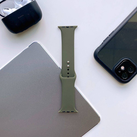 TECH-PROTECT ICONBAND APPLE WATCH 4 / 5 / 6 / 7 / SE (38 / 40 / 41 MM) ARMY GREEN