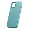 iCarer Case Leather genuine leather case for iPhone 14 Plus grün (WMI14220711-GN) (MagSafe compatible)