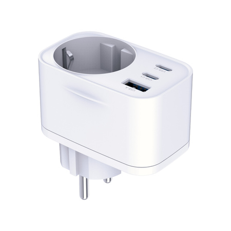 Accessories - 3mk Comfort Charger GaN 30W QC PD PPS 2C1A1S White