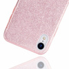 Schutzhülle IPHONE 14 PLUS Glitter rosa