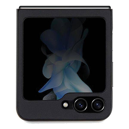 Original Handyhülle SAMSUNG GALAXY Z FLIP 5 BMW Leather Hot Stamp (BMHCZF5SLLBK) schwarz