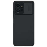 Gepanzertes Xiaomi Redmi Note 12-Gehäuse mit Kameraabdeckung Nillkin CamShield Case - schwarz