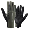 Rockbros Fahrradhandschuhe Frühling/Sommer/Herbst, Full, Größe: M - Grün
