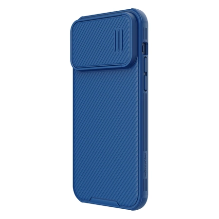 Nillkin CamShield S Case etui iPhone 14 Pro Max pancerny pokrowiec osłona na aparat niebieskie