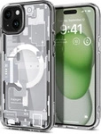Etui Spigen Ultra Hybrid Mag z MagSafe na iPhone 15 Plus - białe