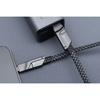 FORCELL F-ENERGY C241 4w1 kabel Typ C / USB A do Typ C / Lightning QC PD 3A 60W 1 m chrom