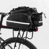 Rockbros A6-6 bicycle bag for trunk, 35 l, with fold-out pockets - black