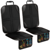 Mata ochronna na fotel samochodowy z organizerem czarna