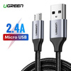 UGREEN micro USB Cable QC 3.0 2.4A 0.25m (Black)