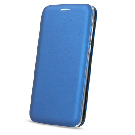 Etui IPHONE 13 PRO portfel z klapką skóra ekologiczna Flip Elegance niebieskie