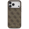 Etui Guess 4G Classic na iPhone 17 Pro Max - brązowe