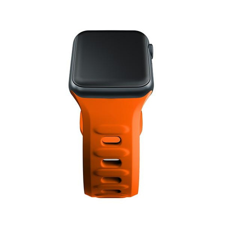 3MK Silicone Watch Strap pomarańczowy/ orange dla Apple Watch 38/40/41mm