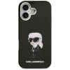Etui Karl Lagerfeld IML Aquarelle Karl & Logo MagSafe na iPhone 17 - czarne
