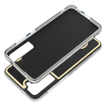 Futerał TEDDY BEAR do SAMSUNG S24 złoty