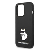 Karl Lagerfeld Silicone NFT Choupette - Etui iPhone 14 Pro Max (czarny)